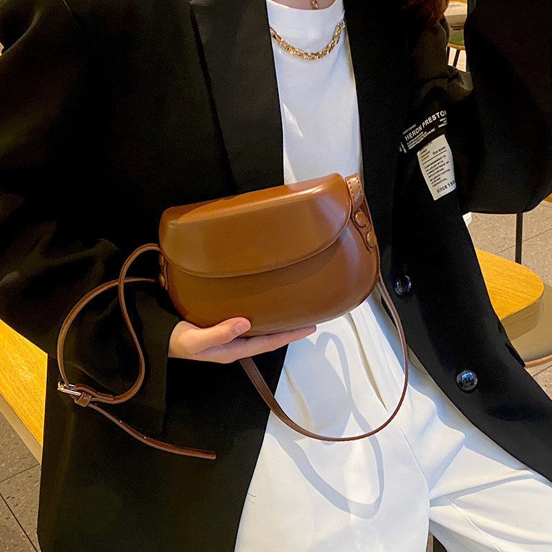 Candy Color Cute Shell Bag Ins Fashion Saddle Bags
