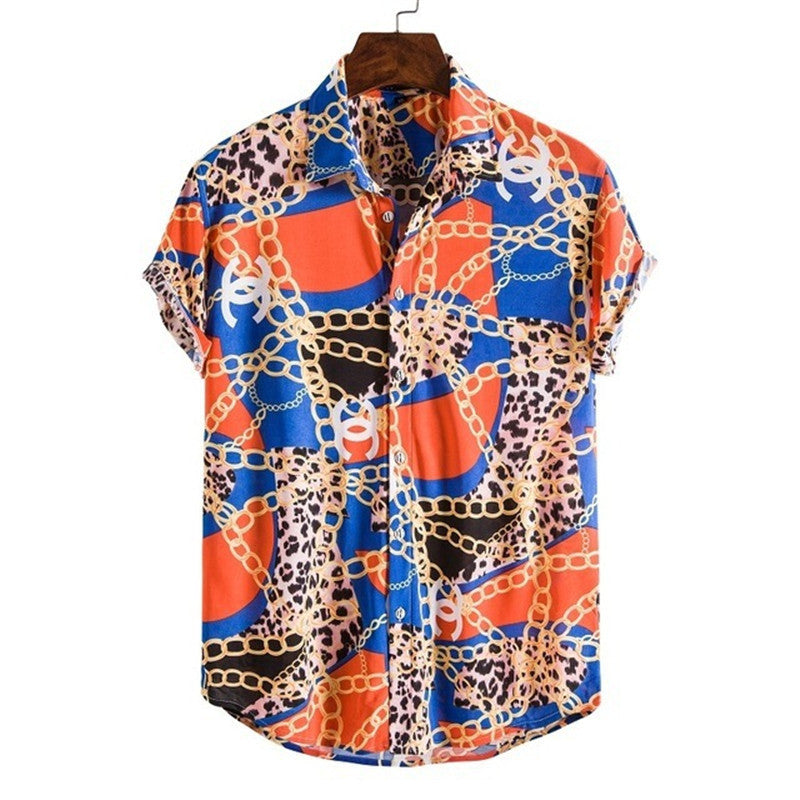 Fashion Polo Shirts For Men Casual Cool Streetwear Shirt
