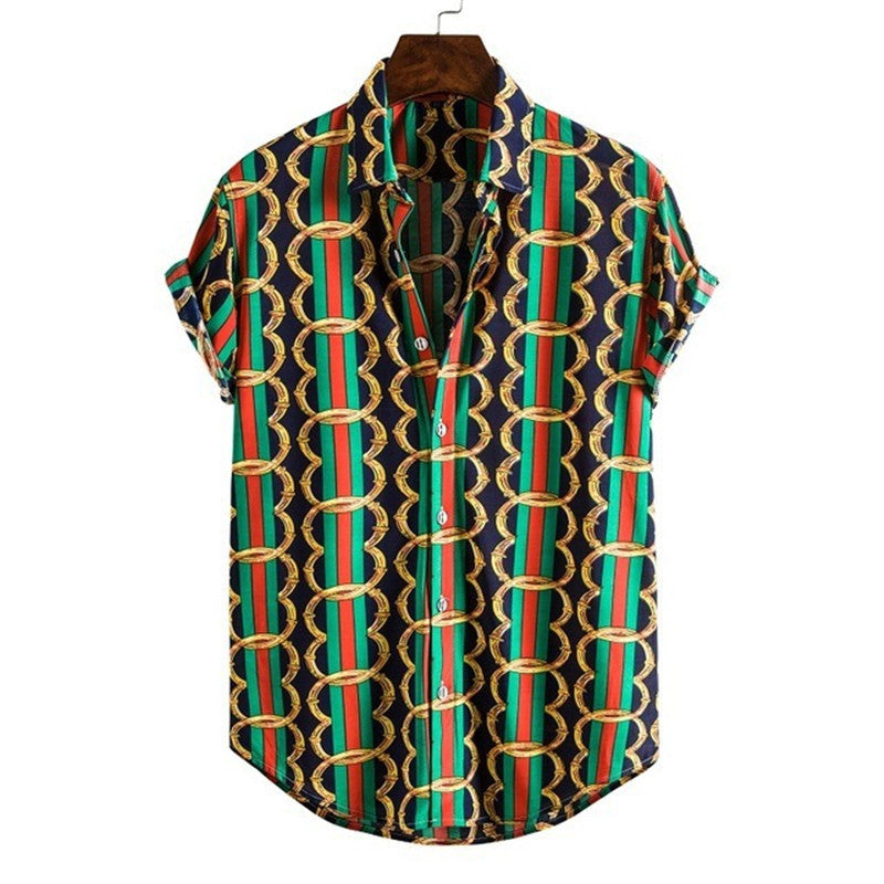 Fashion Polo Shirts For Men Casual Cool Streetwear Shirt