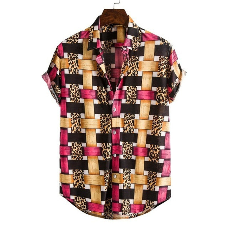 Fashion Polo Shirts For Men Casual Cool Streetwear Shirt