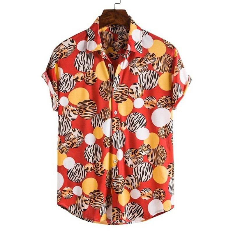 Fashion Polo Shirts For Men Casual Cool Streetwear Shirt