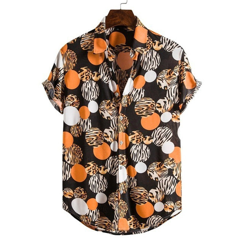 Fashion Polo Shirts For Men Casual Cool Streetwear Shirt