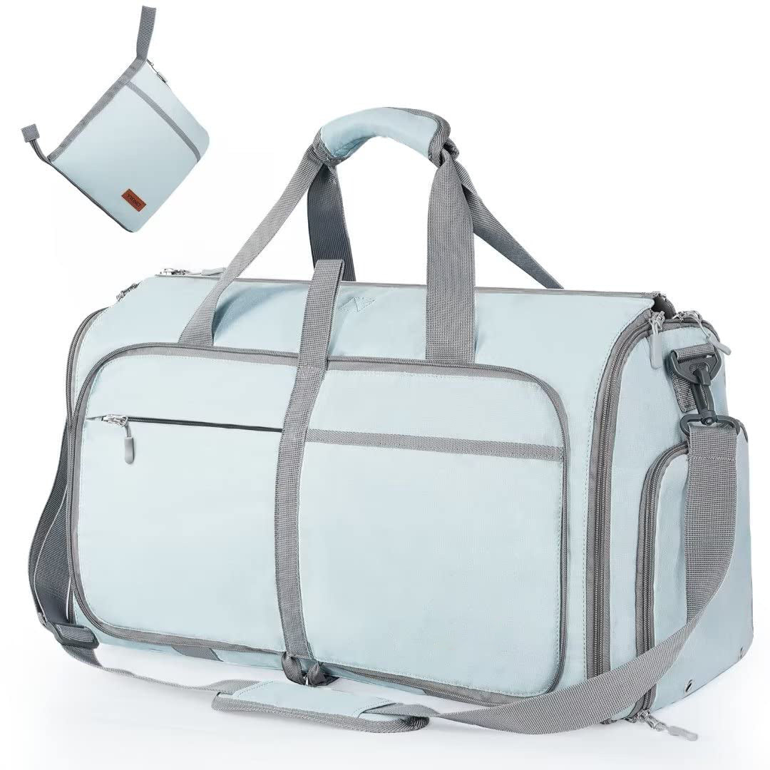 Large Capacity Travel Duffle Bag Women's Handbag Folding Suit