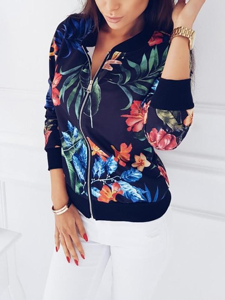 New hot women's color fashion autumn jacket