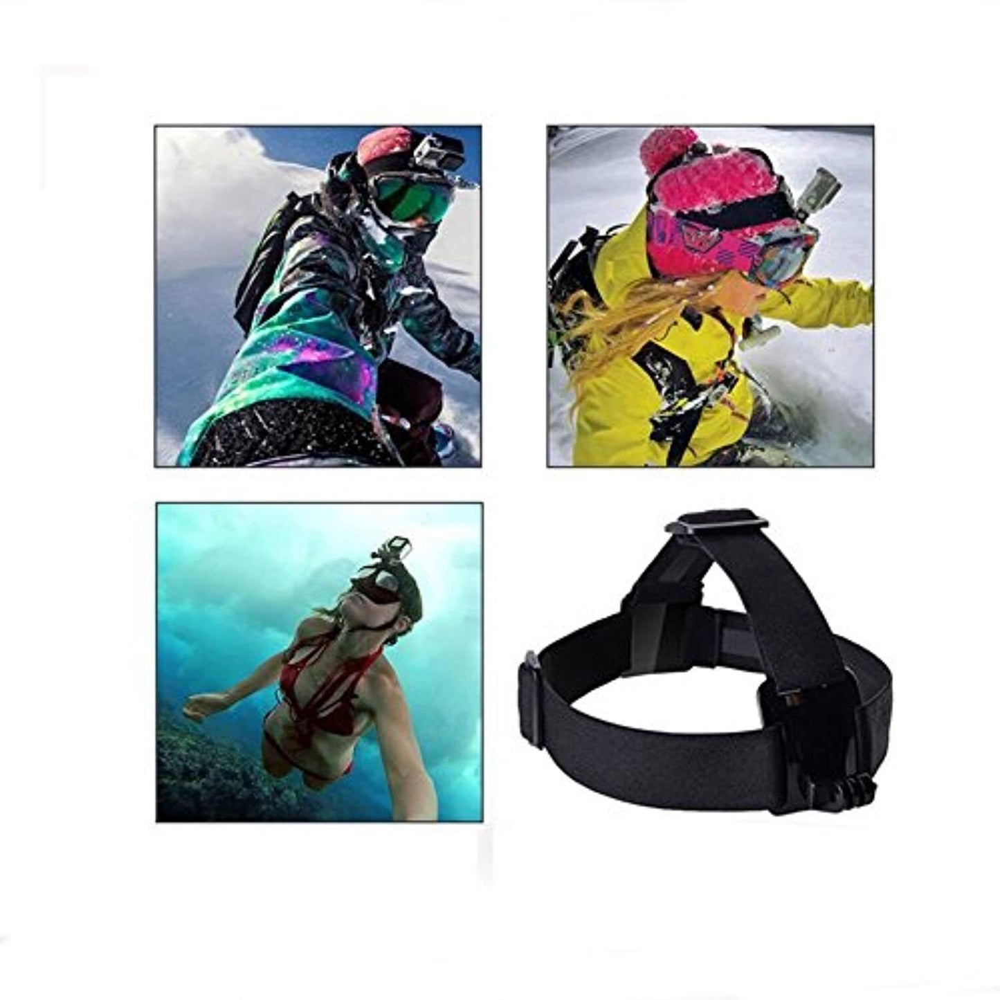 YEHOLDING 25-in-1 Accessories for Gopro,Action Camera Accessory Kit