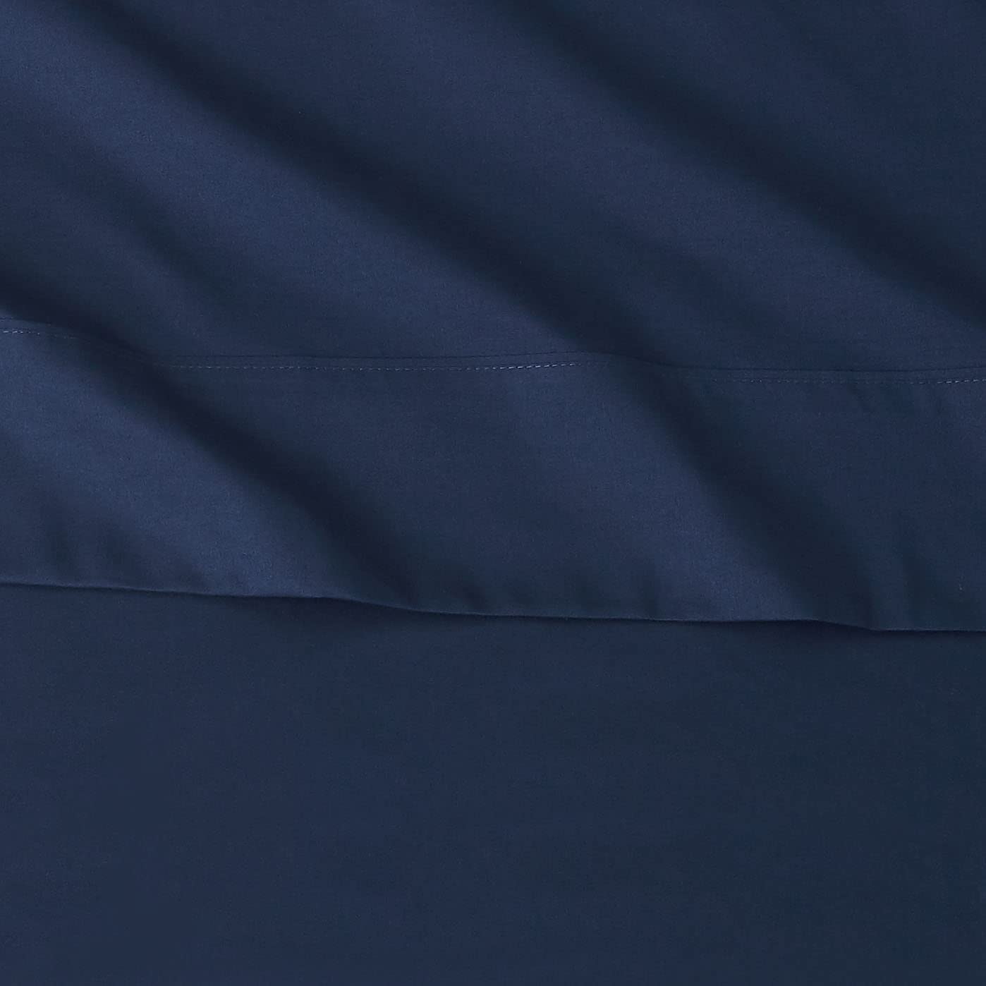 AmazonBasics Light-Weight Microfiber Sheet Set - Full, Black
