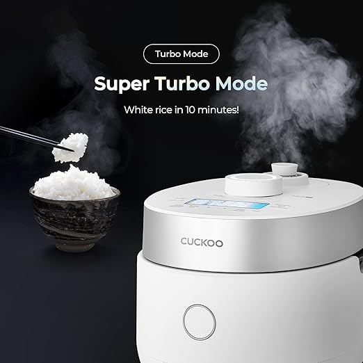 CUCKOO CRP-MHTR0309F | 3-Cup (Uncooked) Twin Pressure Induction Heating Rice Cooker