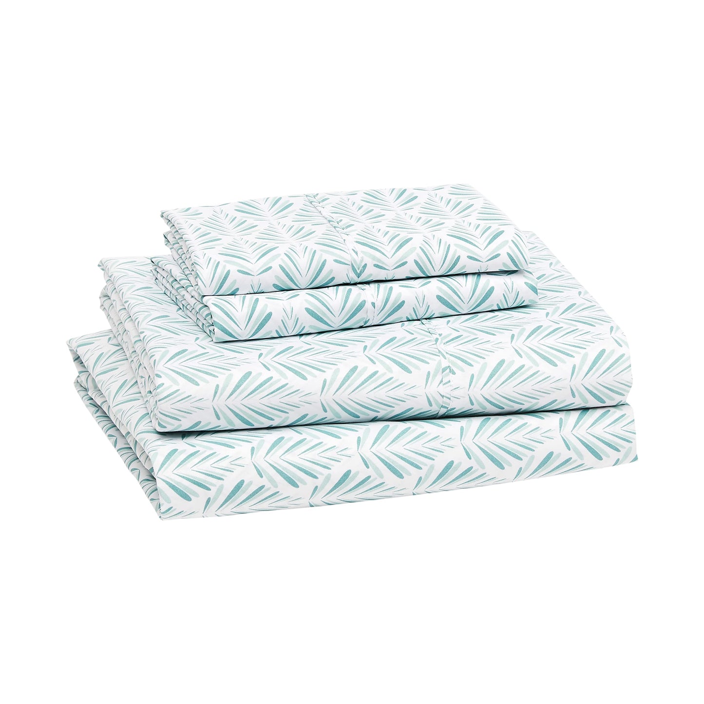 AmazonBasics Light-Weight Microfiber Sheet Set - Full, Black