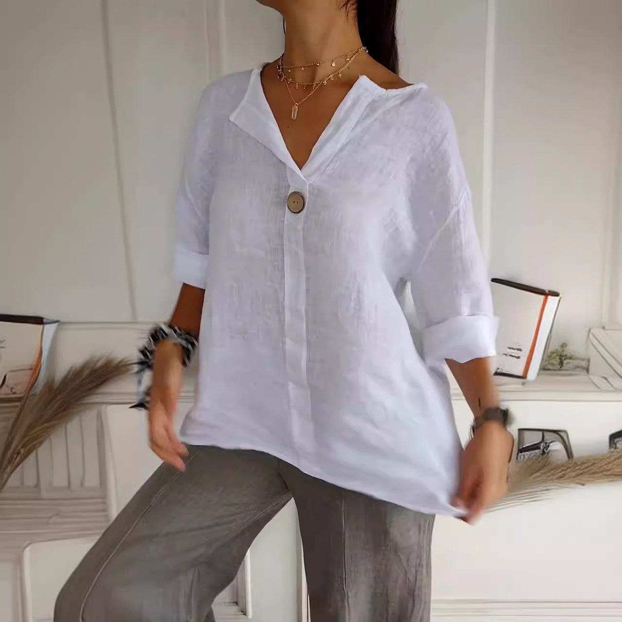 European And American Loose T-shirt