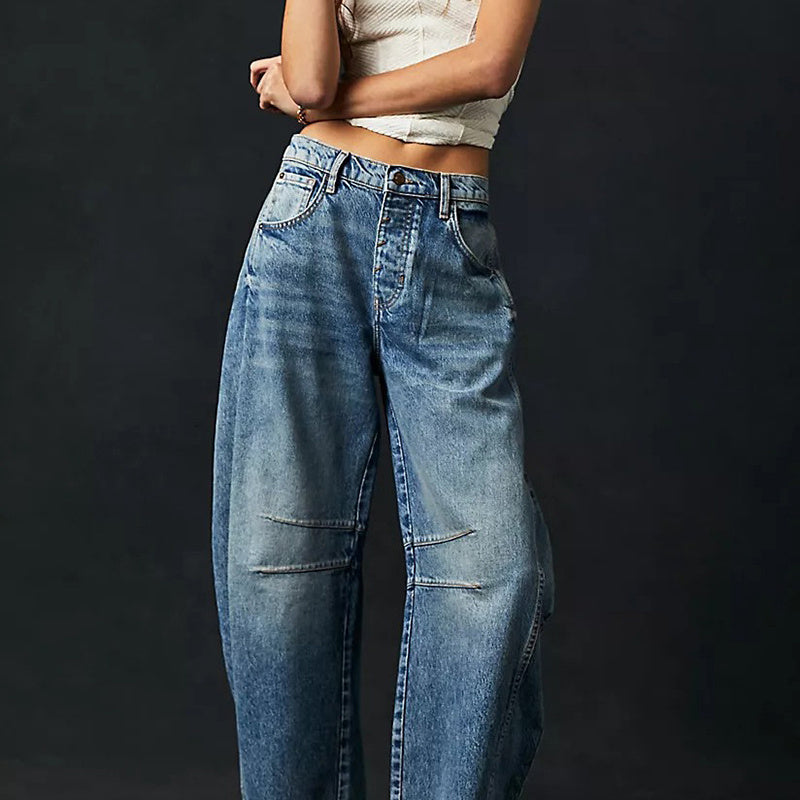 Fashion Loose Wide-leg Pants Summer Sports Straight Trousers
