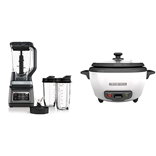 Ninja BN751C, Professional Plus Blender DUO With Auto-iQ, Black/Silver, 1200W (Canadian Version)