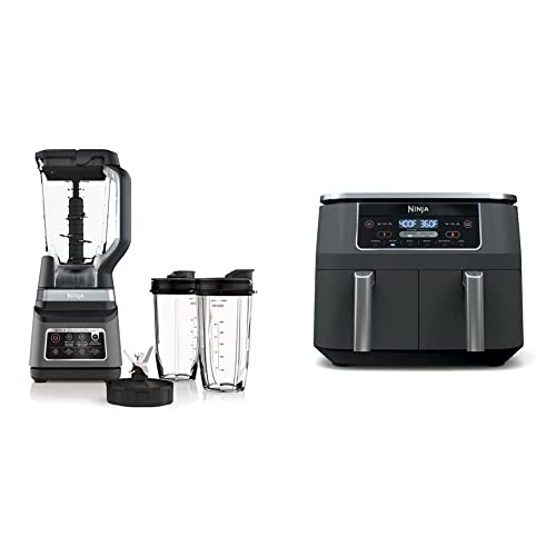 Ninja BN751C, Professional Plus Blender DUO With Auto-iQ, Black/Silver, 1200W (Canadian Version)