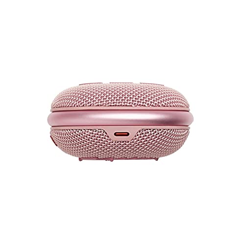 JBL Clip 4 - Portable Mini Bluetooth Speaker, Big Audio and Punchy bass, Integrated Carabiner, IP67 Waterproof and dustproof, 10 Hours of Playtime, Speaker for Home, Outdoor and Travel - (Blue)