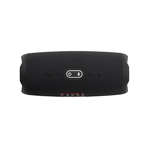 JBL Charge 5 Portable Bluetooth Speaker with Deep Bass, IP67 Waterproof and Dustproof, Up To 20 Hours of Playtime, Built-in Powerbank - Black