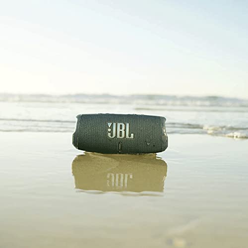 JBL Charge 5 Portable Bluetooth Speaker with Deep Bass, IP67 Waterproof and Dustproof, Up To 20 Hours of Playtime, Built-in Powerbank - Black