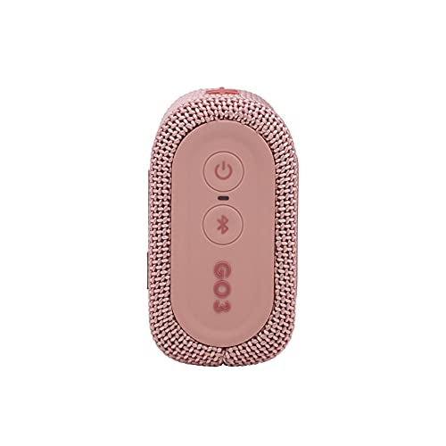 JBL Go 3: Portable Speaker with Bluetooth, Built-in Battery, Waterproof and Dustproof Feature Black