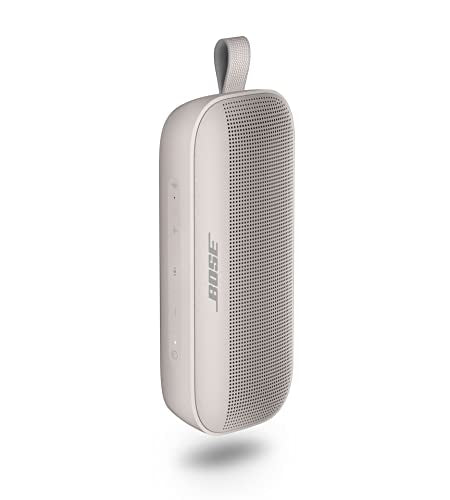 Bose SoundLink Flex Bluetooth Speaker, Portable Speaker with Microphone, Wireless Waterproof Speaker for Travel, Outdoor and Pool Use, Black