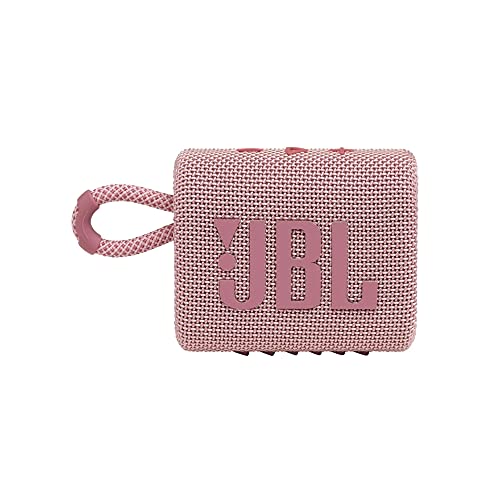 JBL Go 3: Portable Speaker with Bluetooth, Built-in Battery, Waterproof and Dustproof Feature Black
