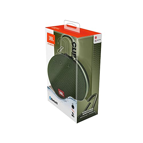 JBL Clip 3 Portable Waterproof Wireless Bluetooth Speaker with up to 10 Hours of Battery Life - Black