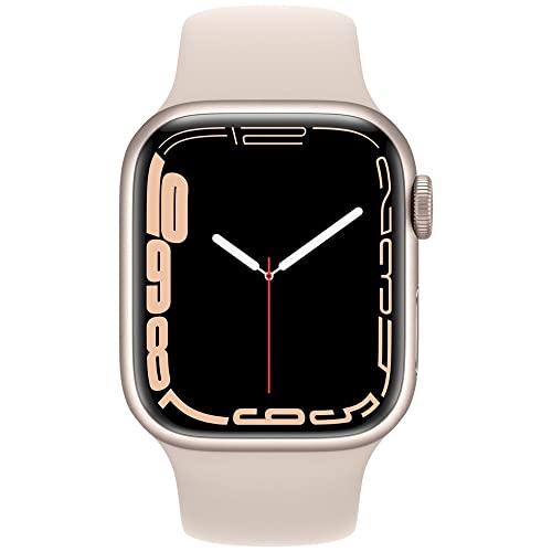Apple Watch Series 7 (GPS + Cellular, 45 MM) Starlight Aluminum Case