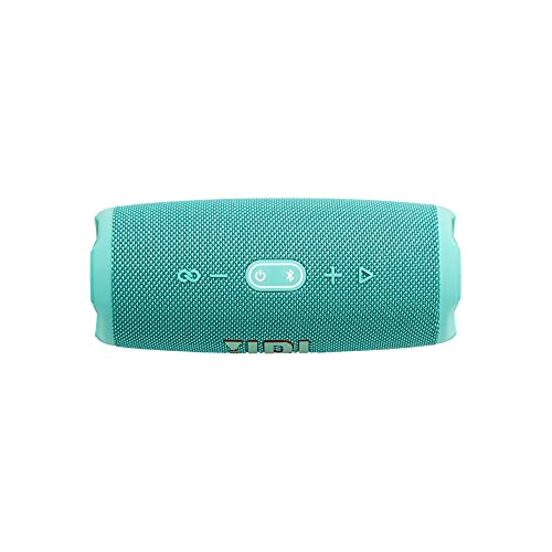 JBL Charge 5 Portable Bluetooth Speaker with Deep Bass, IP67 Waterproof and Dustproof, Up To 20 Hours of Playtime, Built-in Powerbank - Black