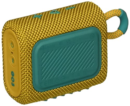 JBL Go 3: Portable Speaker with Bluetooth, Built-in Battery, Waterproof and Dustproof Feature Black