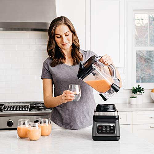Ninja BN751C, Professional Plus Blender DUO With Auto-iQ, Black/Silver, 1200W (Canadian Version)