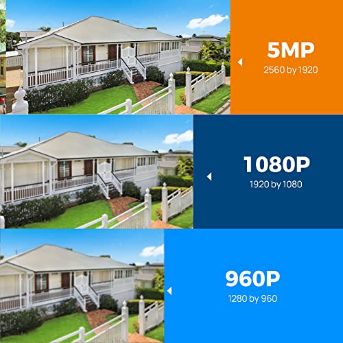 【5X Optical Zoom,2K】 Hiseeu Pan/Tilt/Zoom Security Camera,3 Megapixels Outdoor Wireless Surveillance Camera,Floodlights Full Color Night Vision,Two Way Audio,IP66 Waterproof, Motion Detection…