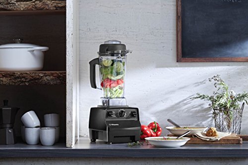 Vitamix 001372 Blender Professional-Grade Container, Self-Cleaning 64 oz, Black
