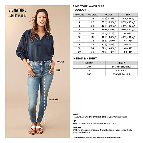Signature by Levi Strauss & Co. Gold Label Womens Modern Bootcut Jean