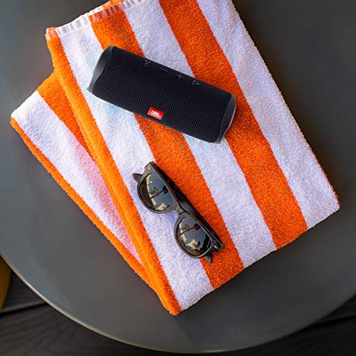 JBL Flip 5 Portable Waterproof Wireless Bluetooth Speaker with up to 12 Hours of Battery Life - Black