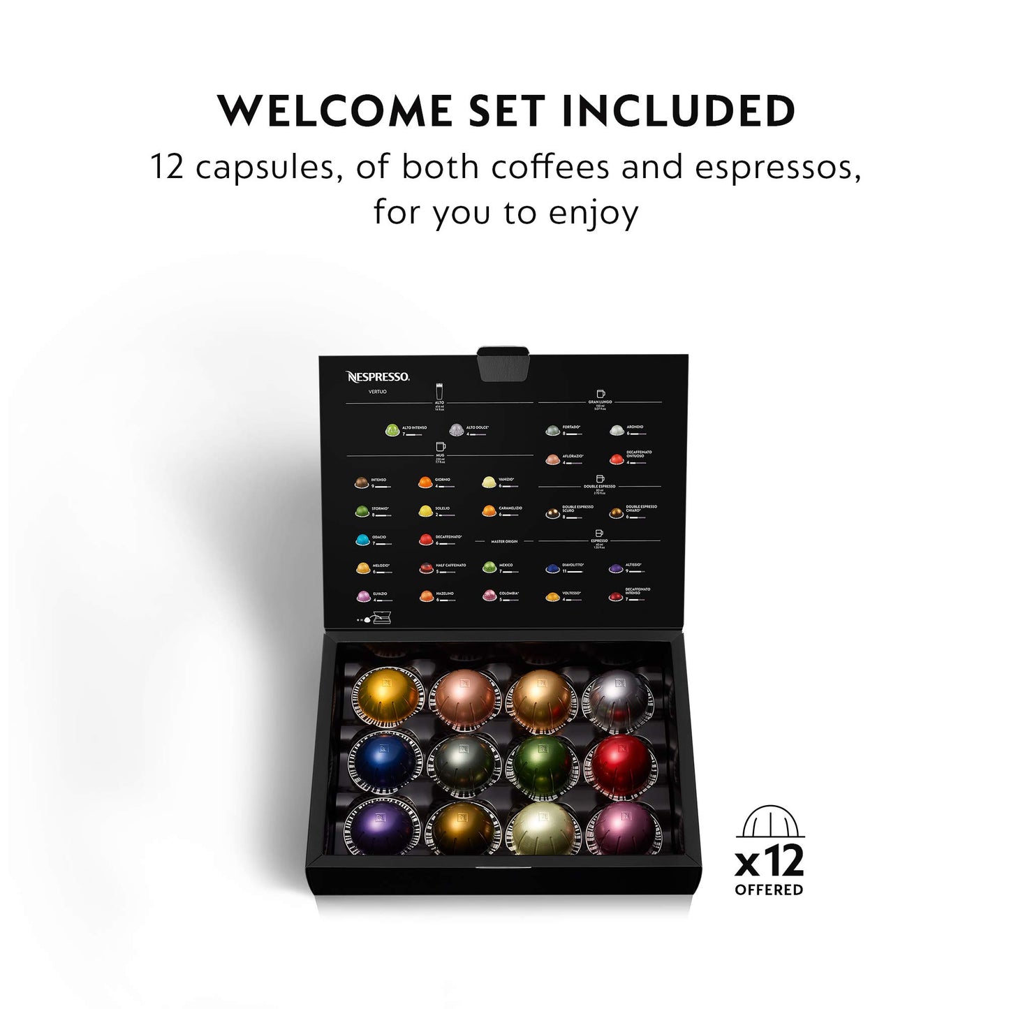 Nespresso® Vertuo Next Coffee and Espresso Machine by Breville, Light Grey