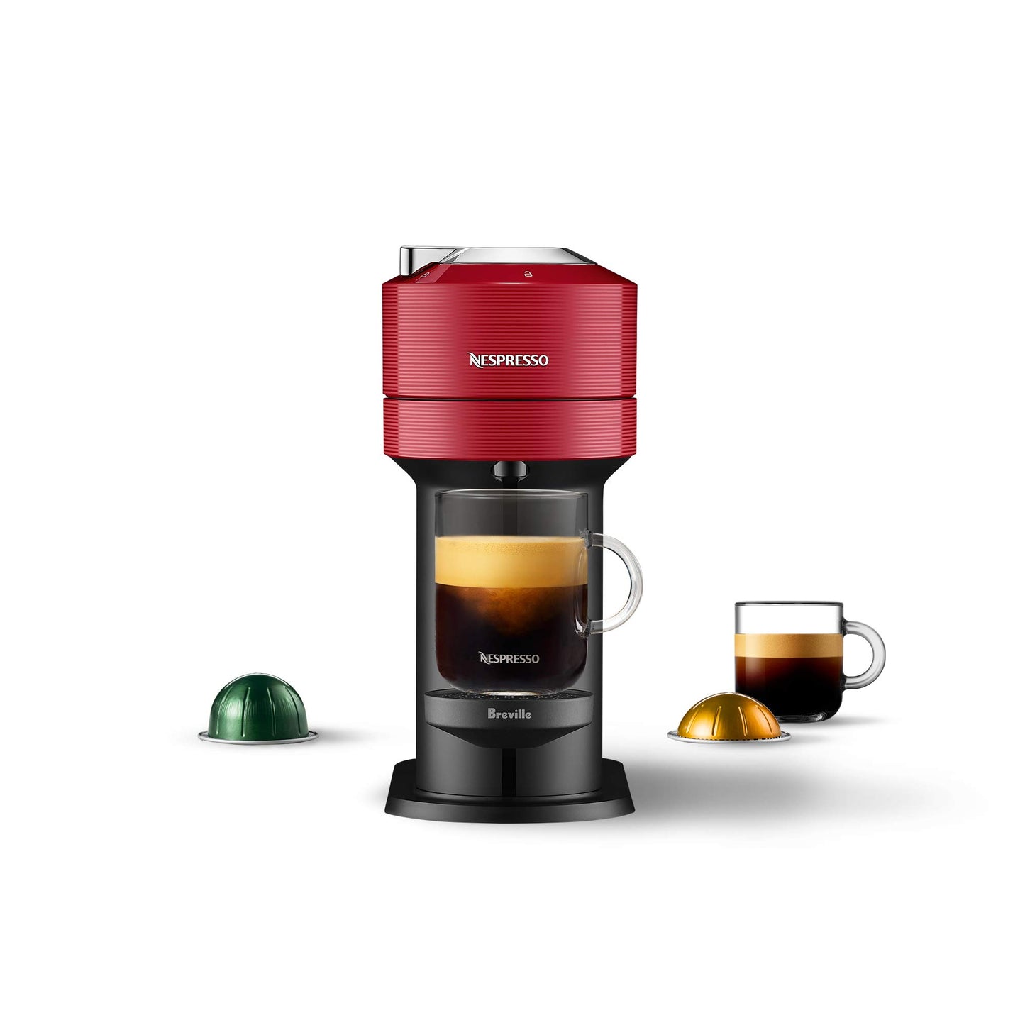 Nespresso® Vertuo Next Coffee and Espresso Machine by Breville, Light Grey