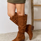 East Lion Corp Block Heel Knee High Boots