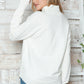 Half Zip Long Sleeve Knit Top