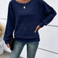 Full Size Round Neck Long Sleeve Top