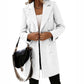 Fashion Turndown Collar Jacket For Women Autumn Winter