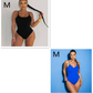 Summer Bikini Backless String Large Size Sexy Solid Color Triangle One-piece Swimsuit