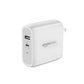 Amazon Basics 30W One-Port GaN USB-C Wall Charger with Power Delivery PD for Tablets & Phones (iPhone 14/13/12/11/X,iPad,Samsung)-White (non-PPS)