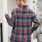 Mandy Plaid Button Up Long Sleeve Shirt