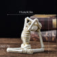 Halloween Horror Desktop Decoration Resin Ornaments Feature Modeling Yoga Skull Skeleton