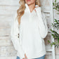 Half Zip Long Sleeve Knit Top