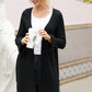 Open Front Long Sleeve Cardigan