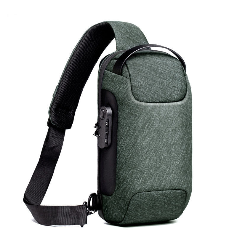 Sling Bag, Waterproof Men's Chest Bag Shoulder Bags
