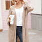 Open Front Long Sleeve Cardigan