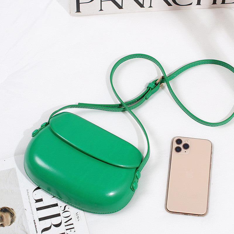 Candy Color Cute Shell Bag Ins Fashion Saddle Bags