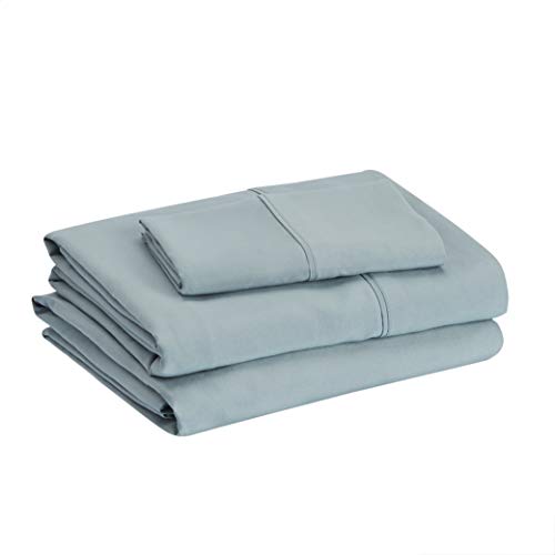 AmazonBasics Light-Weight Microfiber Sheet Set - Full, Black