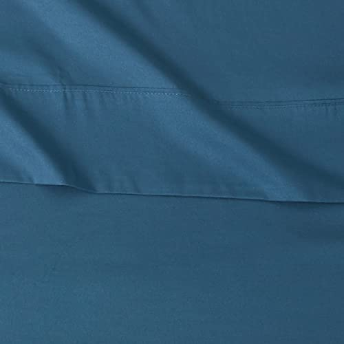 AmazonBasics Light-Weight Microfiber Sheet Set - Full, Black