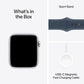 Apple Watch SE (2nd Gen) [GPS 40mm] Smartwatch with Starlight Aluminium Case with Starlight Sport Band. Fitness & Sleep Tracker, Crash Detection, Heart Rate Monitor, Water-Resistant - S/M
