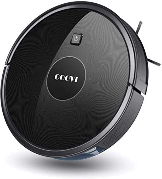 Robot Vacuum, GOOVI 1600PA Robotic Vacuum Cleaner with Self-Charging